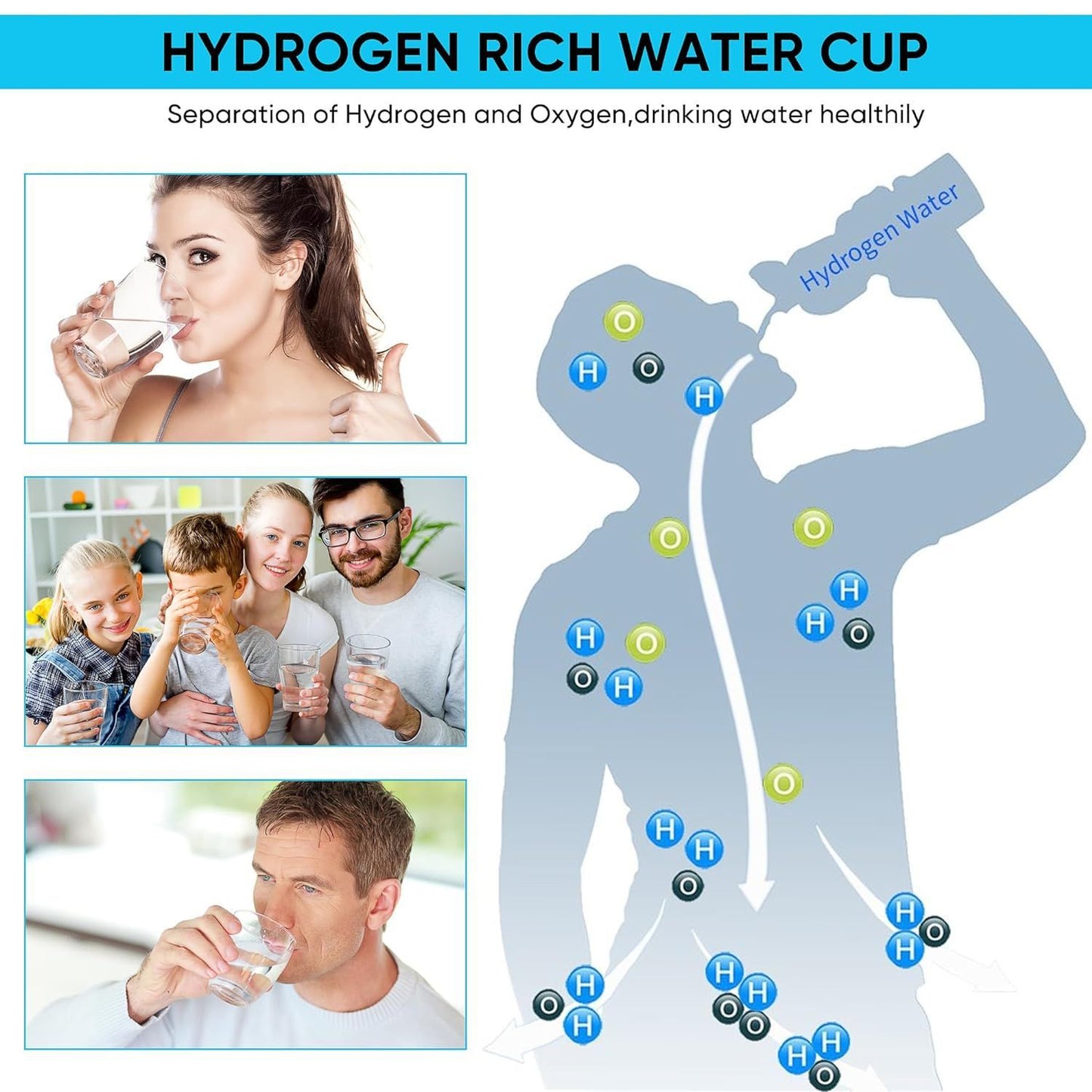 Hydrova™ - Hydrogen Water Bottle